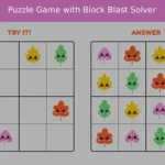 Puzzle Game with Block Blast Solver