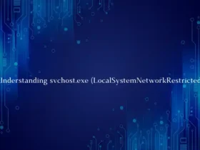 Understanding svchost.exe (LocalSystemNetworkRestricted)