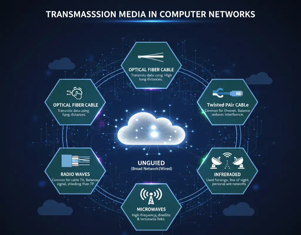 Transmission Media in Computer Networks: Types, Characteristics, and Real-World Insights Transmission Media in Computer Networks