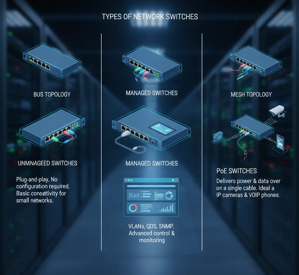 Types of Network Switches