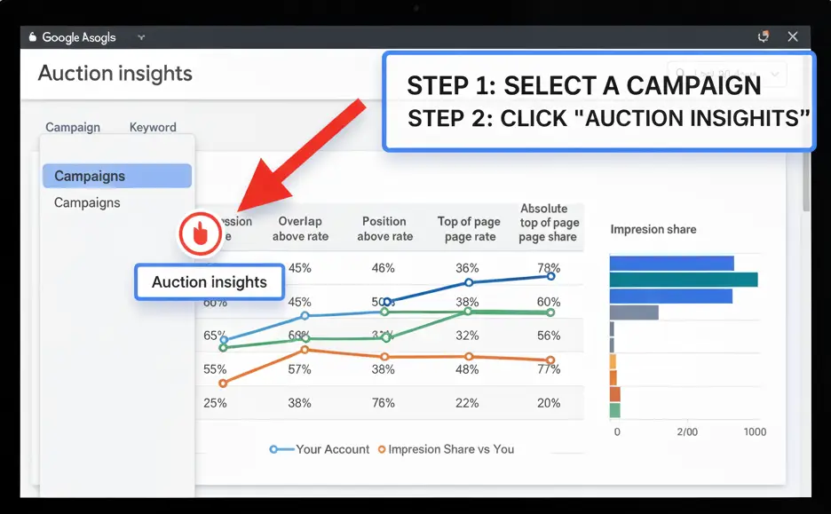 How to Access Auction Insights