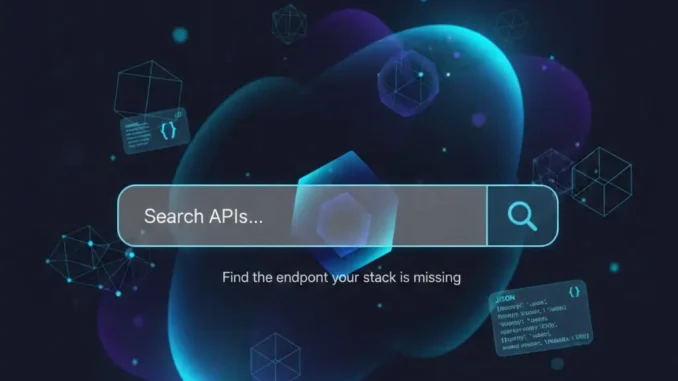 Best API Search Company’s Homepage