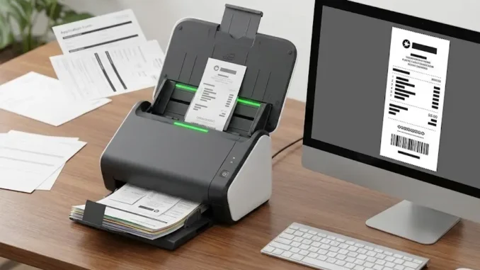 Document Receipt Scanner